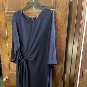 VINCE CAMUTO NAVY BLUE DRESS **NEW WITH TAGS**